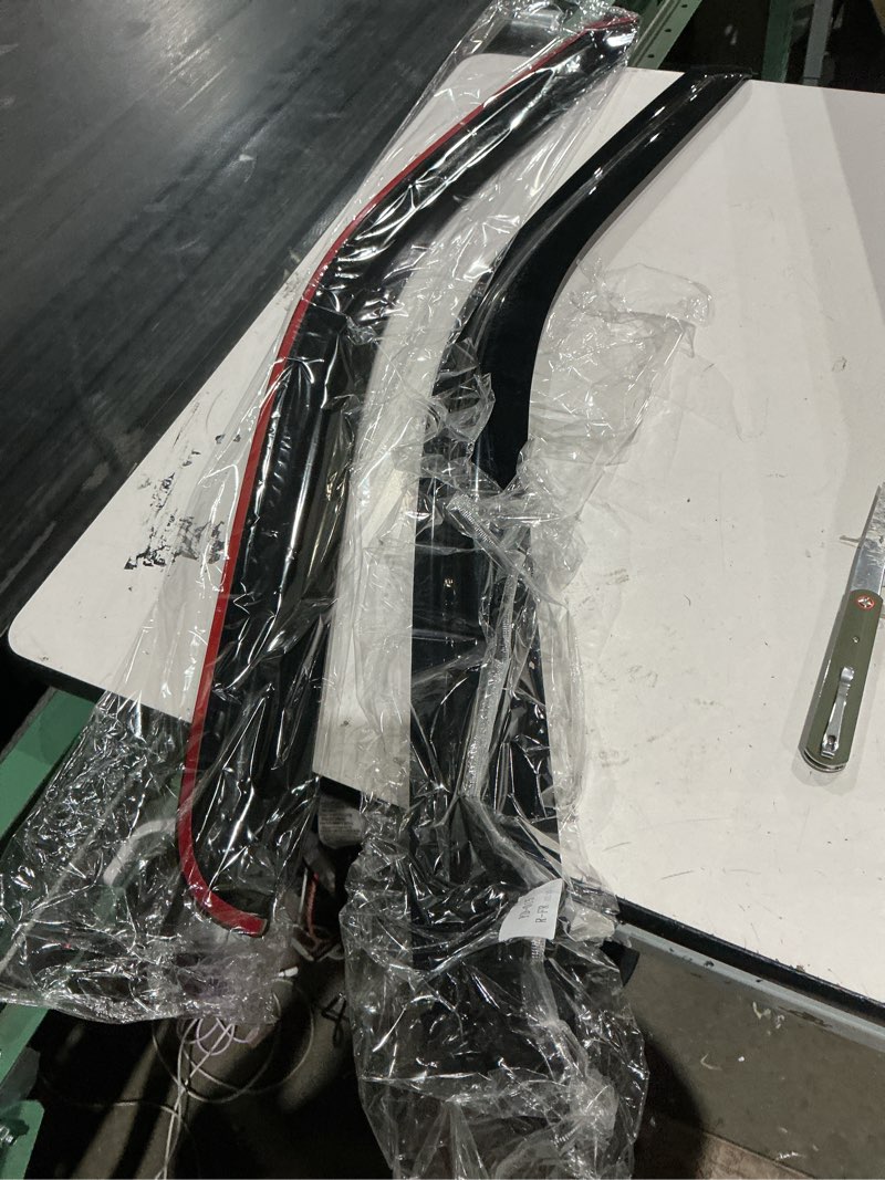 Condition photo showing Good Condition for window visors rain guards for 1999-2007 chevy silverado/gmc sierra 1500, window vent wind deflectors visors shades for 99-06 silverado/sierra 2500, 01-07 silverado/sierra 3500 standard cab, 2 pcs
