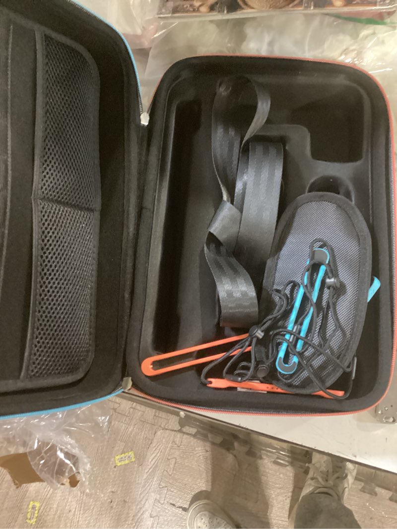 Condition photo showing Good Condition for ivoler carrying storage all in one case for nintendo switch 2 (2025),portable travel all protective hard messenger bag soft lining 20 games for switch 2 console pro controller accessories black black 7.9''