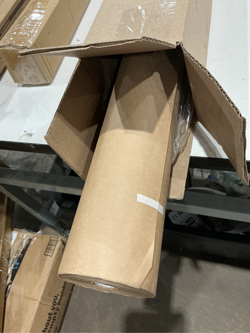 Condition photo showing Good Condition for perkhomy 36" x 2,400" (200') brown kraft paper roll for craft bulletin board paper art table covering crafting gift wrapping bouquet packing parcel 70gsm 50lb (brown, 36" x 200')