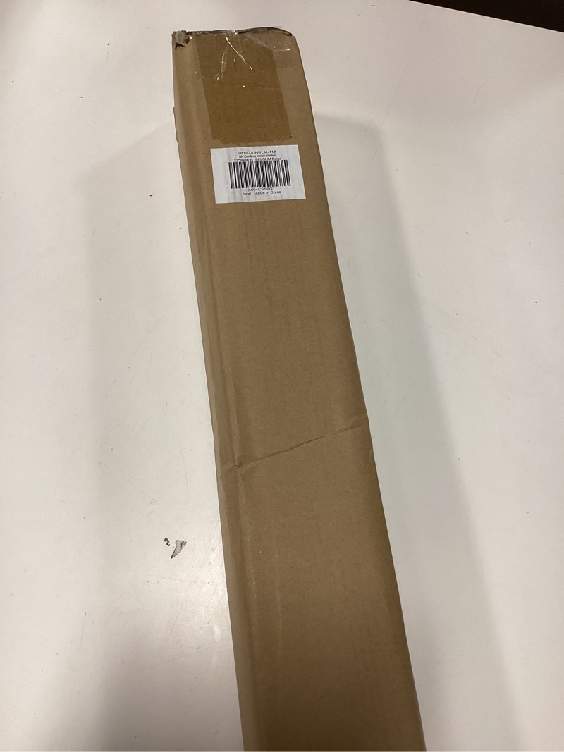 Condition photo showing New/Like New for lazblinds no tools no drill cordless roman shades for windows, blackout thermal insulated uv blocking window blinds, room darkening fabric blinds for indoor windows, 23'' w x 64'' h, beige blackout - beige 23" w x 64" h