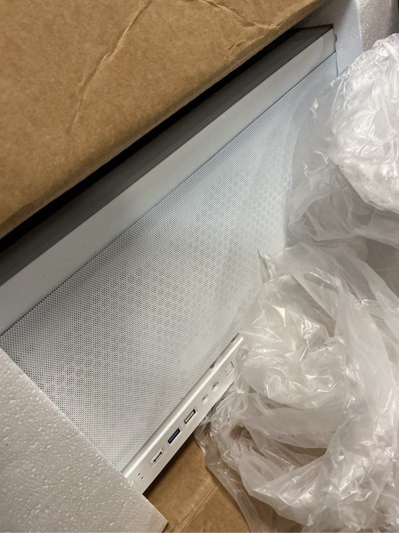 Condition photo showing Good Condition for atx pc case 7 pwm argb fans pre-installed, mid tower computer case with full-view dual tempered glass, type-c gaming pc case,white,c9 white+7 pwm argb fans-c9