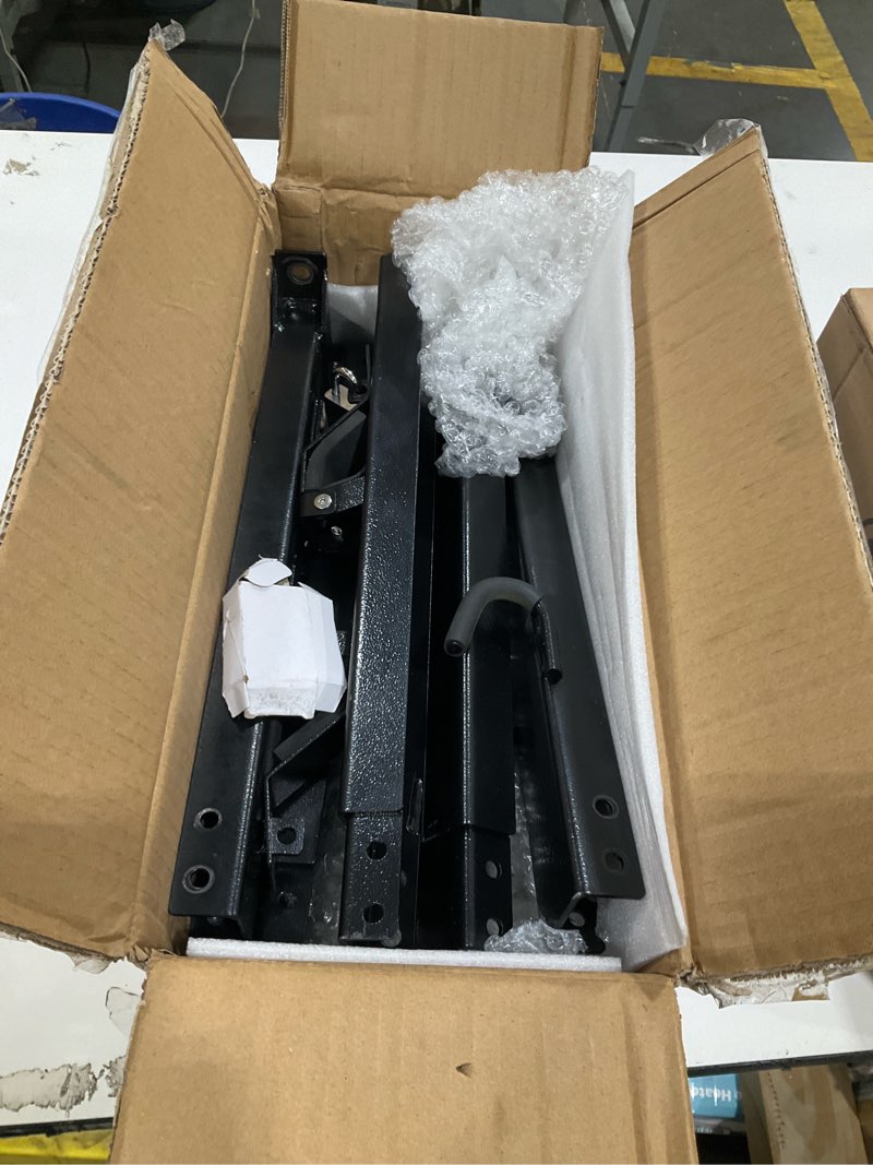 Condition photo showing Good Condition for weed eater racks for open trailer - trimmer rack weedeater rack for trailer landscape truck holder lawn equipment accessories w/lock 3 locking positions