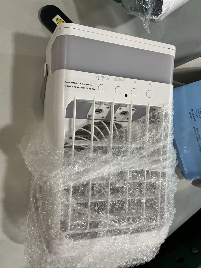 Condition photo showing Good Condition for portable air conditioners,air conditioner,ac unit with 1600ml water tank,2 spray ports,3 wind speeds,3 timers,10 kinds of colorful lights,portable ac units for room camping car office