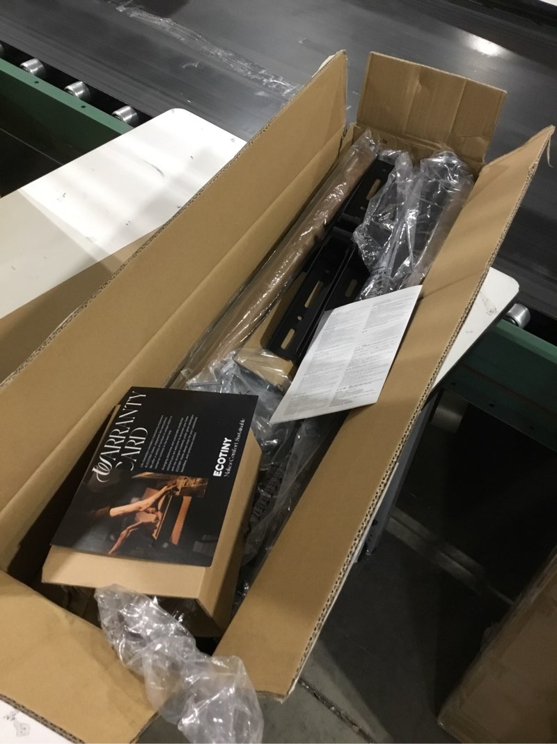 Condition photo showing New/Like New for Tripod Easel TV Stand for 43 to 65 Inch LCD Led Screen, Height Adjustable and Swievel TV Stand, Portable TV Floor Stand with Wooden Tray for Bedroom, Living Room, Studio, Metal Black