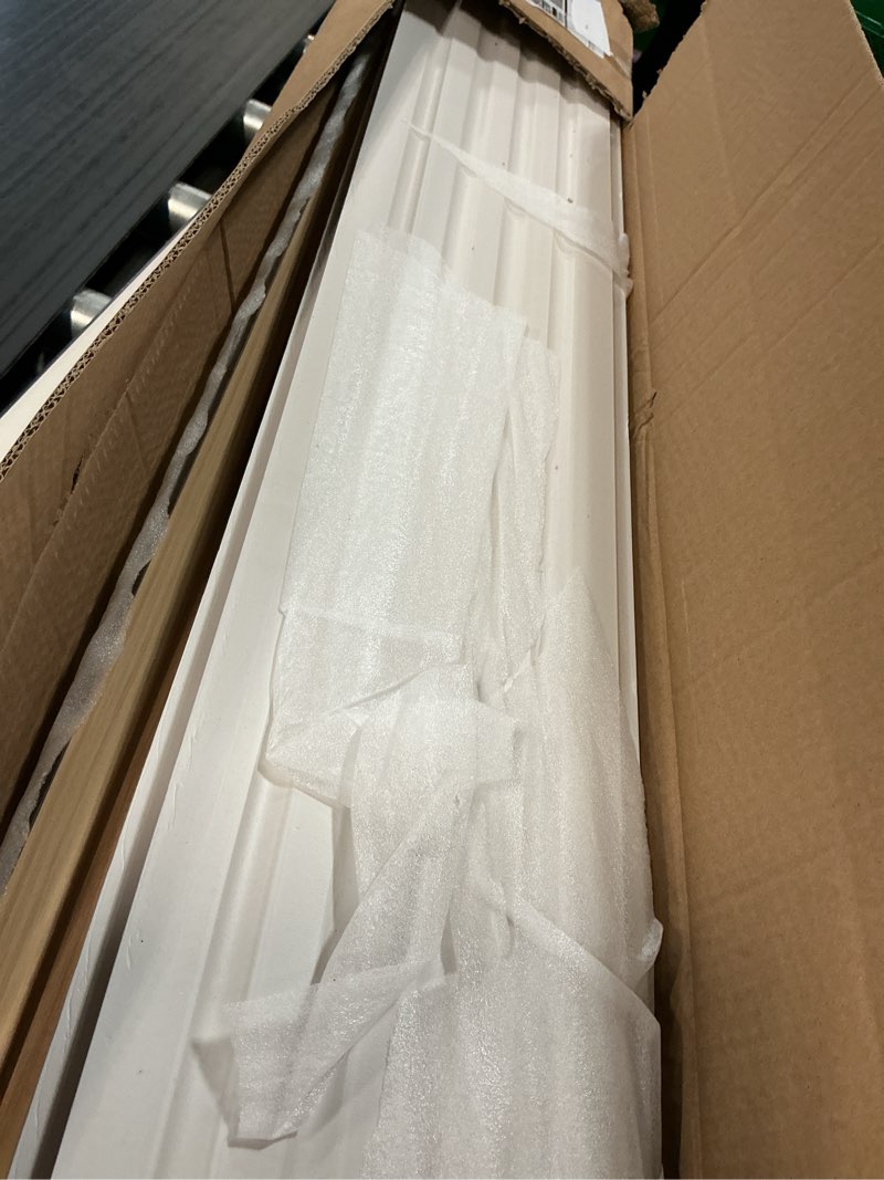 Condition photo showing Good Condition for Artbrix 8-Pack 3D Slat Wall Panels — Soundproof Faux Wood Wall Panels for Interior Décor, 47.2" x 6.3", Modern Wall Cladding for Living Room, Bedroom, Office — Oak Finish 8 Pack Oak