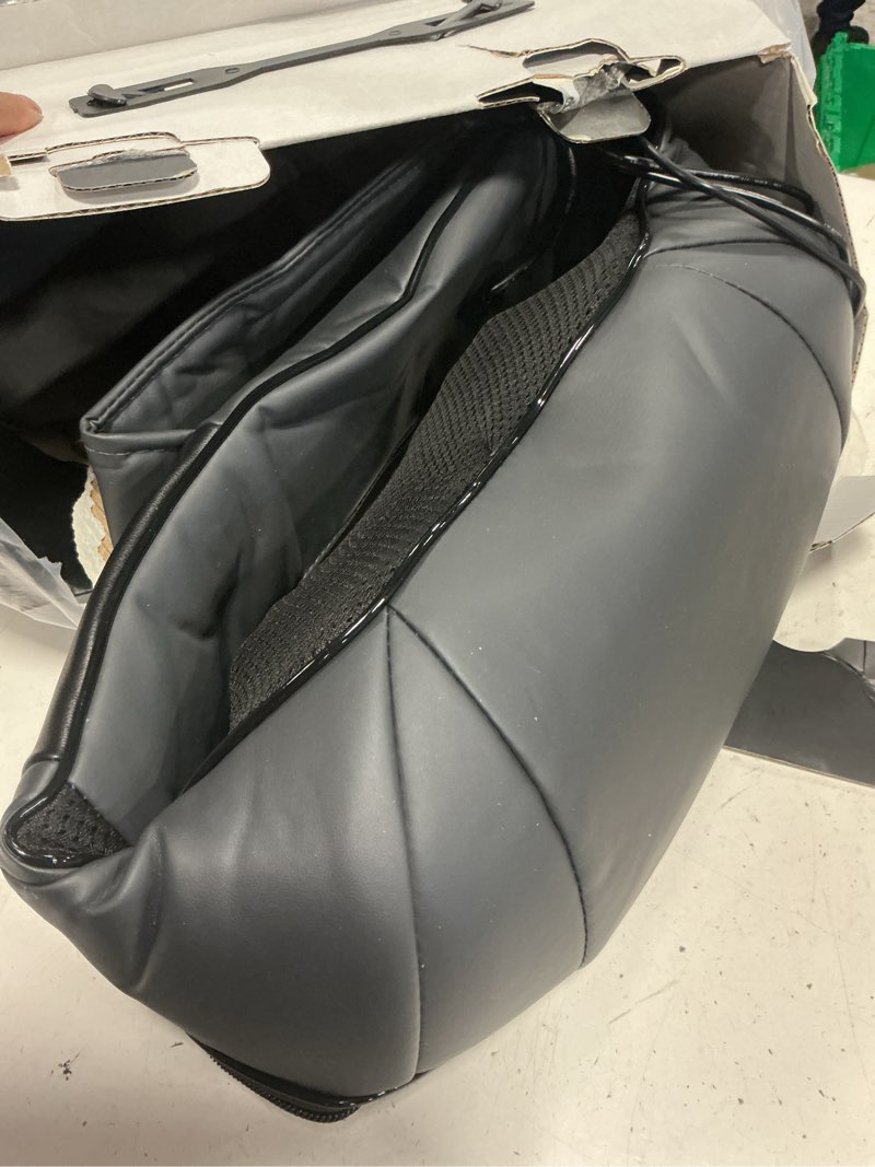 Condition photo showing As Is for nekteck shiatsu neck massager with heat for pain relief deep tissue, 2026 upgraded 3d back shoulder kneading massage pillow, body muscle relaxation tool gifts for him her mom dad, gray (not cordless)