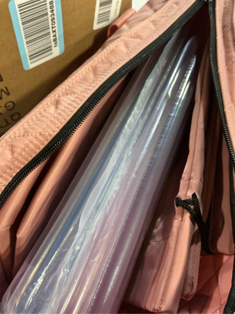Condition photo showing New/Like New for American Mahjong Set with Storage Bag, 166 White Tiles, 4 All-in-One Rack/Pushers, Mahjong Tiles Set (Ma Jong, Mah-Jongg, Majiang) Nude Pink