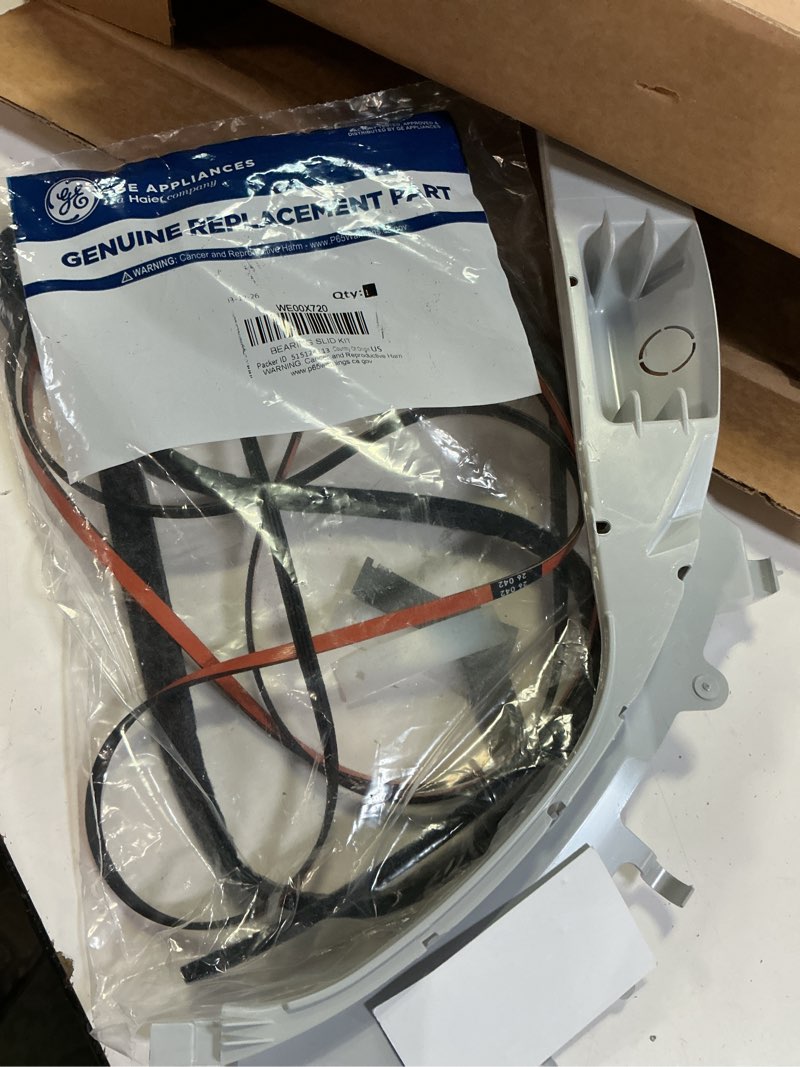 Condition photo showing As Is for ge we49x20697 genuine oem bearing repair kit for ge top-load dryers