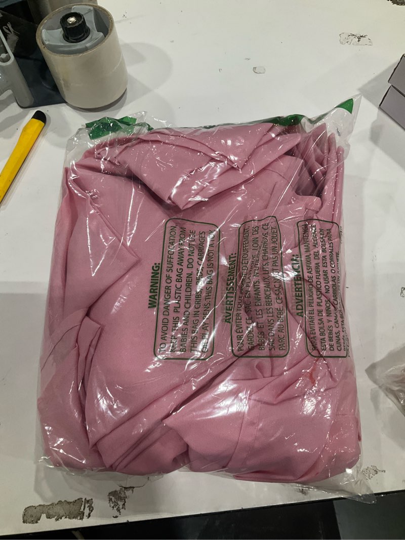 Condition photo showing New/Like New for sancua 2 pack pink tablecloth 60 x 102 inch, rectangle table cloth for 6 feet tables - stain and wrinkle resistant washable polyester table cover for dining tables, valentines parties pink 2 pack 60x102 inch