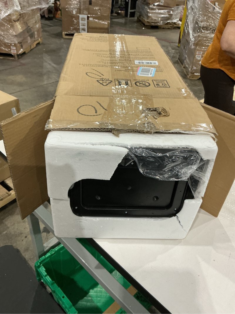 Condition photo showing Good Condition for itouchless 13 gallon and 2.5 gal sensor kitchen trash can with lid and bathroom trashcan combo set, stainless steel garbage recycling bins with odor filter for home office garage bedroom living room