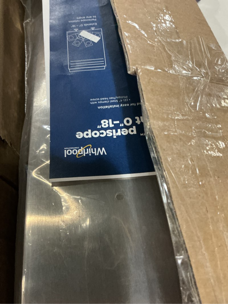 Condition photo showing Good Condition for whirlpool 4396037rp genuine oem dryer telescoping vent kit for dryers vent dryer vent hose dryer vent dryer hose dryer duct dryer vent kit standard size stainless steel 1 each