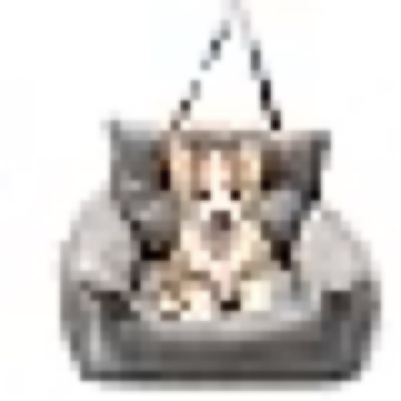 (Similar )LOINGO Dog Car Seat Dog Travel Accessories, Dual-use Car Dog Bed Dog Booster Seat with Handy Side Pocket for Small and Medium Dogs, Dog Bed Car Seat Pet Car Seat GRAY