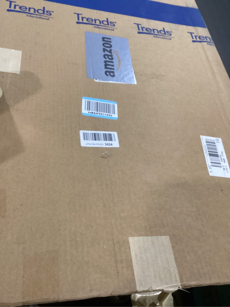 Condition photo showing New/Like New for Netflix Stranger Things - Three Seasons One Sheet Wall Poster, 34L" x 22.4W", Black Framed Version Black Framed Version 34"L x 22.4"W