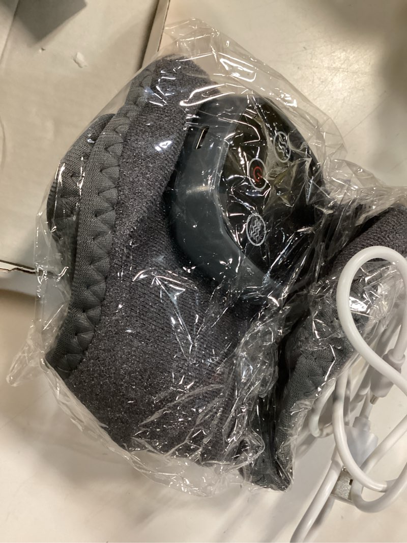 Condition photo showing New/Like New for 2pcs foot renew triple method massager, 2 in 1 foot massager for neuropathy, feet massage with 3 vibration mode & 4 heat levels, wireless portable ankle massager for home or travel use