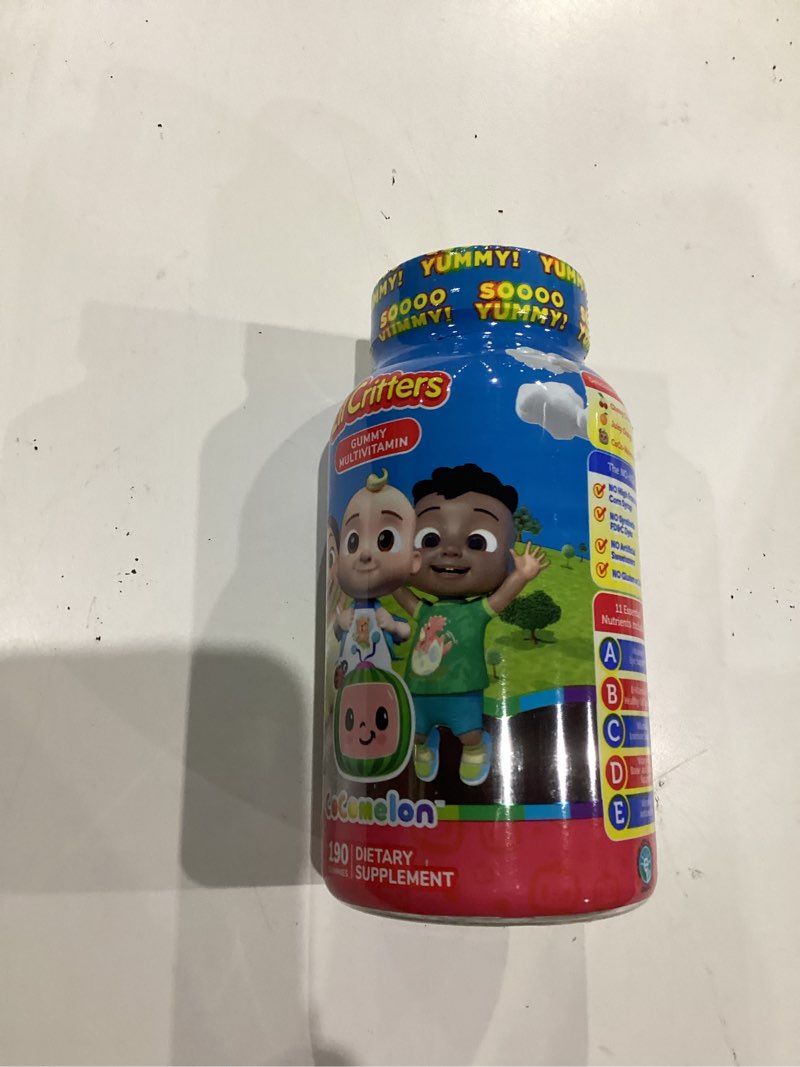 Condition photo showing New/Like New for SIMILAR TO L’il Critters Paw Patrol Gummy Vites Daily Gummy Multivitamin for Kids, Vitamin C, D3 for Immune Support Cherry, Orange and Blueberry Flavors, 190 Gummies