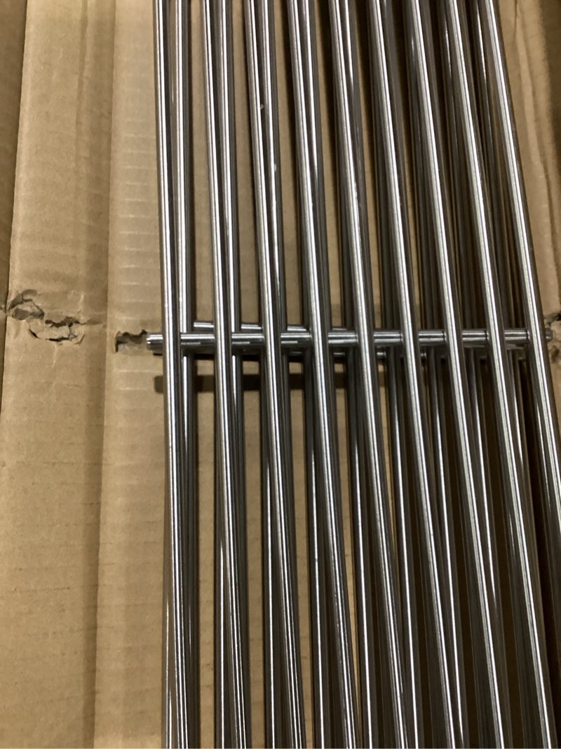Condition photo showing As Is for only 3 s6505a (4-pack) 19 3/4\" stainless steel cooking grid grates replacement for chargriller 2121, 2123, 2222, 2828, 3001, 3030, 3725, 4000, 5050, 5252 set of 4