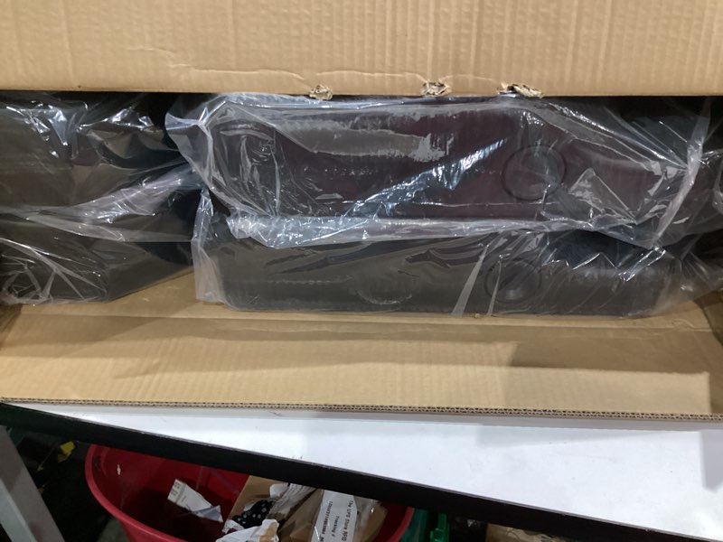 Condition photo showing Good Condition for FRUITEAM 4-Piece Heavy-Duty Cantilever Umbrella Base Stand, 204lb Capacity, Triangle Patio Umbrella Base Filled with Water/Sand for Garden, Outdoor & Poolside 204.0 Pounds