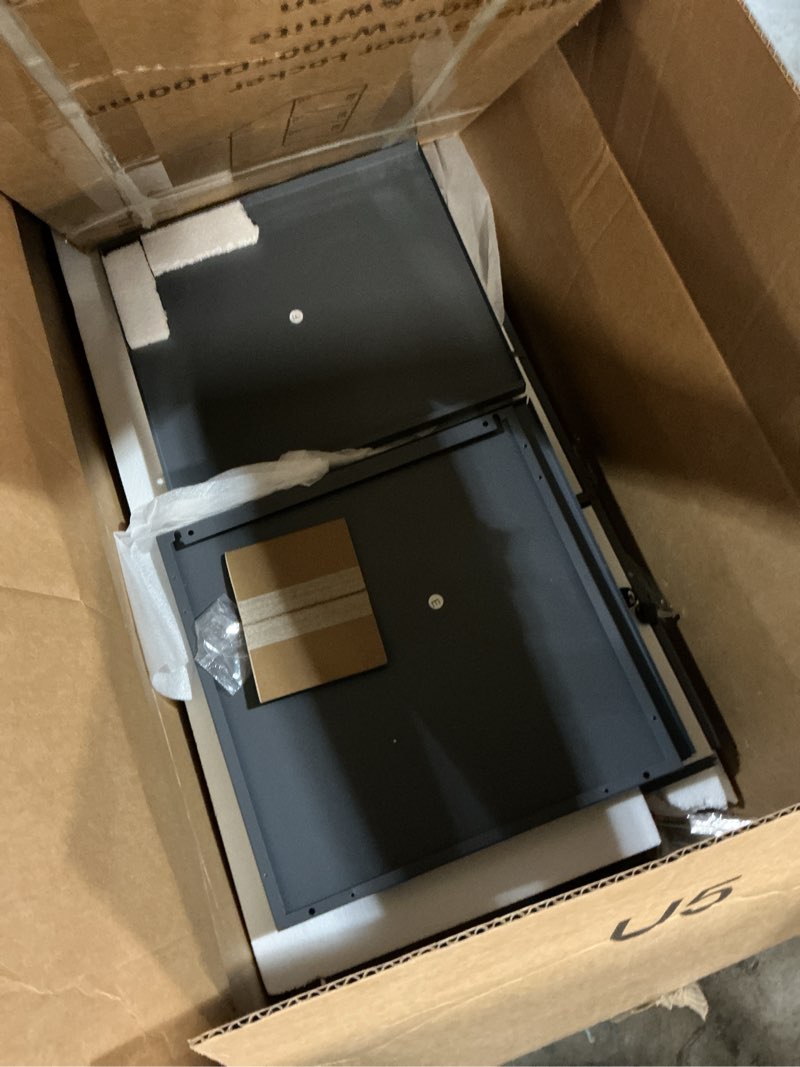 Condition photo showing Good Condition for 3 Door Metal Locker Steel Storage Cabinet, Office Storage Lockers for Employees, Vertical Metal Cabinets for Home,Office,School,Room Storage Organizer Grey 3 Door