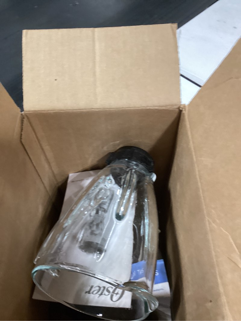 Condition photo showing As Is for Oster Classic Series Heritage Blender with 6-Cup Glass Jar, 1000W Power, Stainless Steel Countertop Kitchen Blender