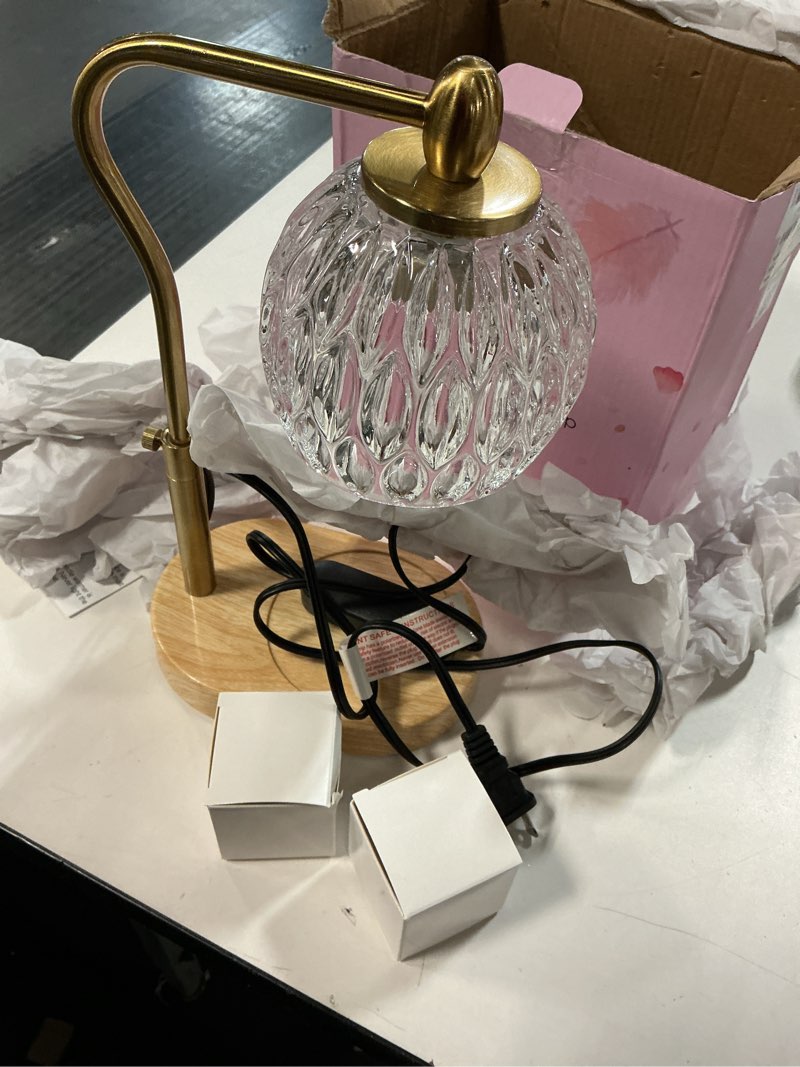 Condition photo showing Good Condition for Candle Warmer, Candle Warmer Lamp with Timer & Dimmer Height Adjustable Scented Candles, with 2 * 50W Bulbs for Home Decor Mothers Day(Gold)