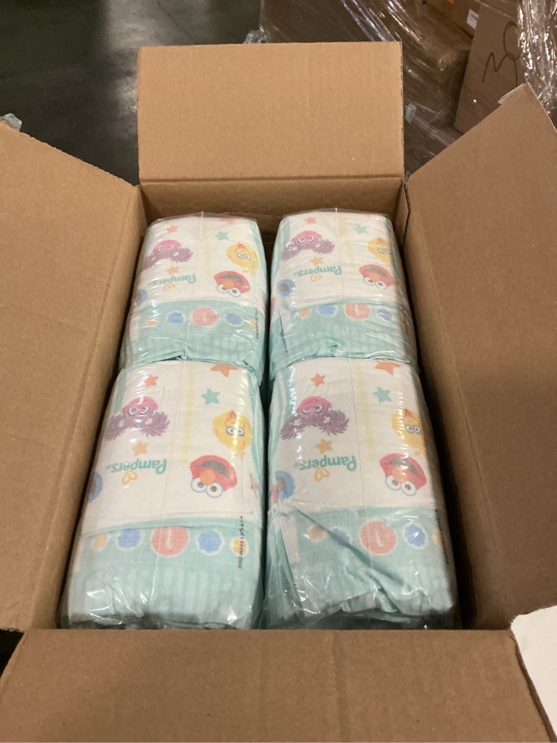 Condition photo showing New/Like New for Pampers Diapers - Baby Dry - Size 1, 120 Count, Absorbent Disposable Infant Diaper (Packaging May Vary) Size 1 120