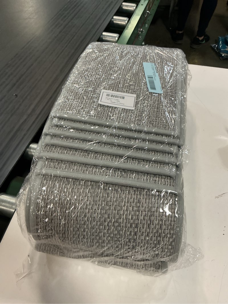 Condition photo showing Good Condition for pentantan stair treads for wooden steps  15 pack 8 x30  non-slip stair treads  indoor machine washable stair runners for elders and pets  gray