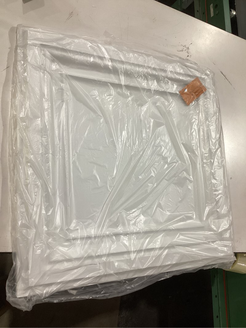 Condition photo showing New/Like New for art3d pvc ceiling tiles, 2'x2' plastic sheet in white (12-pack) 24\\\"x24\\\" white 1 12
