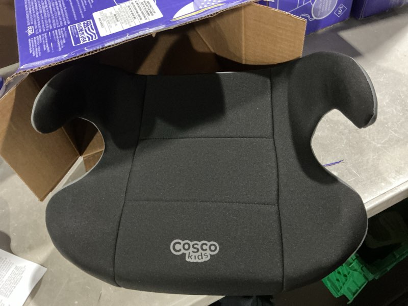 Condition photo showing Good Condition for cosco kids rise harness backless booster car seat, black