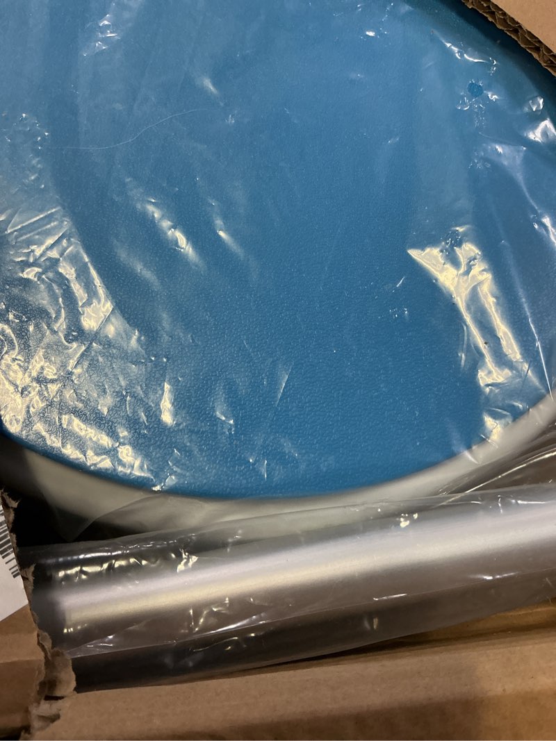 Condition photo showing New/Like New for vaunn medical tool-free assembly adjustable swivel shower stool seat bench with anti-slip rubber tips for safety and stability swivel - shower stool