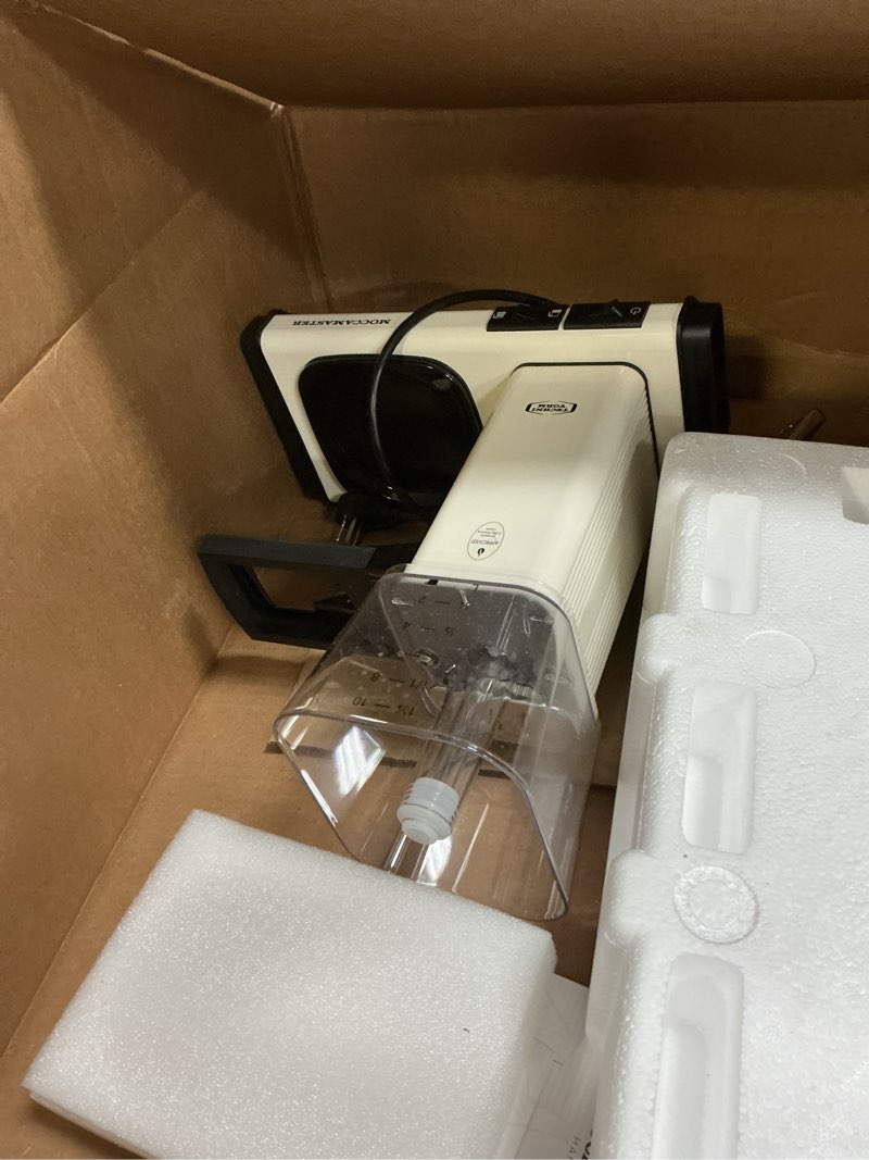 Condition photo showing As Is for moccamaster 53933 kbgv select 10-cup coffee maker, off-white, 40 ounce, 1.25l 10-cup off-white