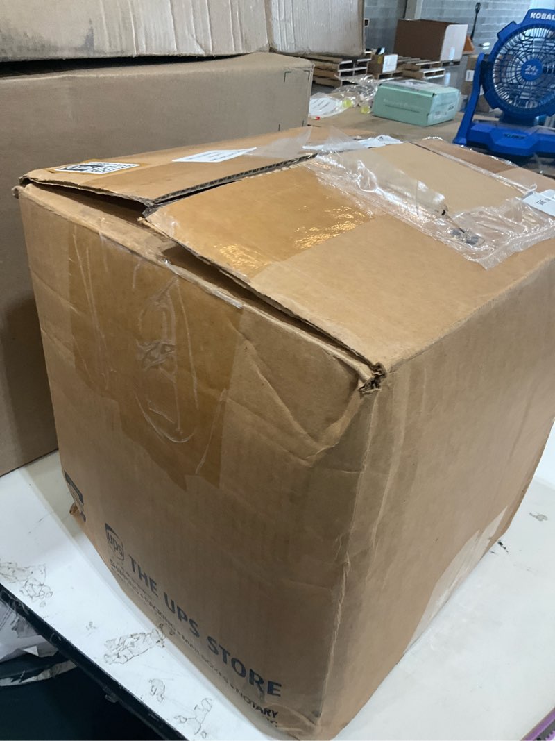 Condition photo showing As Is for solim center console boat cover, 20-22' waterproof 1300d pu heavy duty marine grade boat cover 