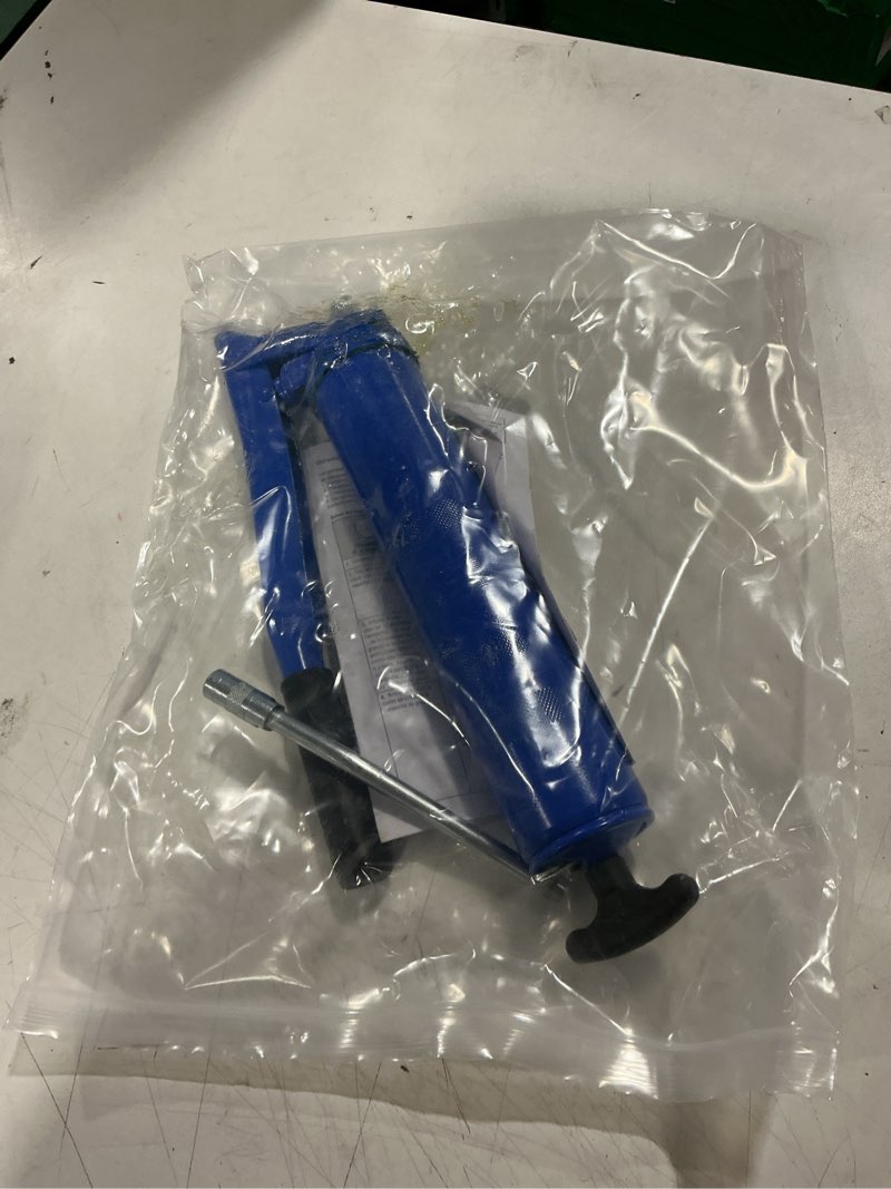 Condition photo showing As Is for kobalt lever manual grease gun 6-in