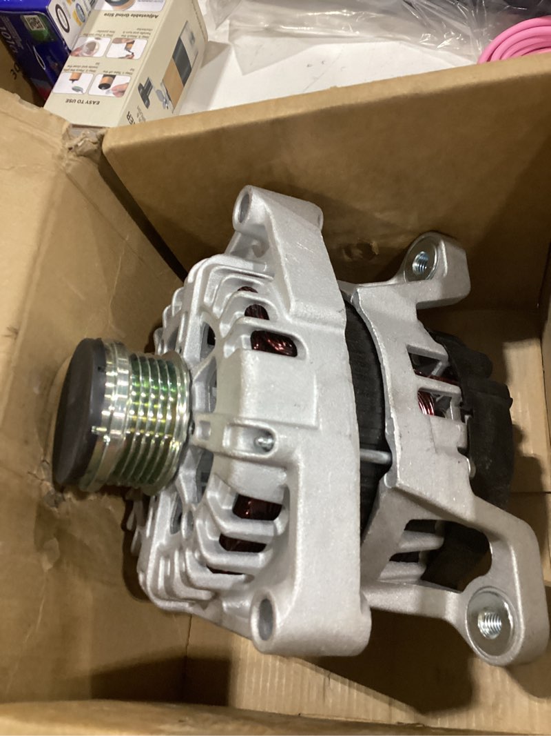 Condition photo showing Good Condition for alternator 12v 130amp compatible with chevrolet cruze eco/lt/ltz 2012 2013 2014 2015,cruze limited 2016 l4 1.4l,replaces 13581891/13588290/13597227,cw rotation, 5-groove clutch pulley
