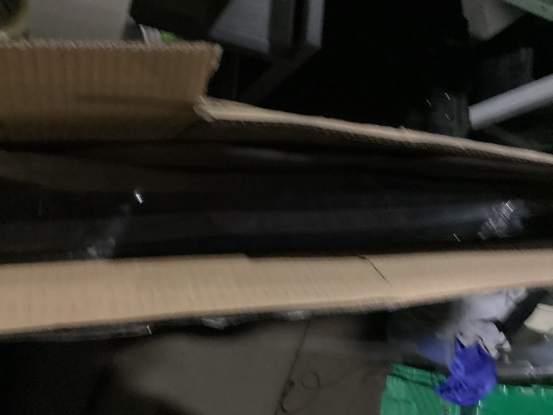 Condition photo showing New/Like New for Cumbor 36" Extra Tall Baby Gate for Stairs, 29.7-54.2" Extra Wide Dog Gate for Doorways Hallways, Pressure Mounted Child Gate for Wide Opening, Auto Close Personal Safety for Babies and Pets, Black Black 29.7-54.2"W x 36"H