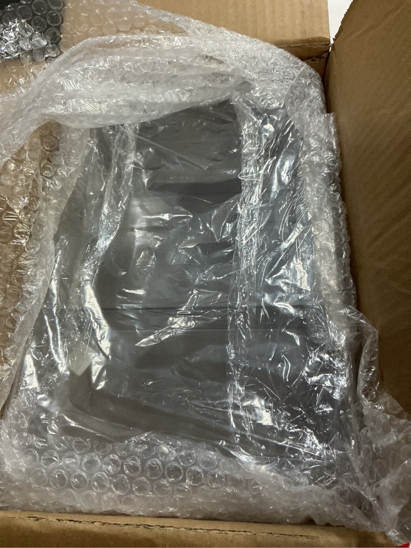 Condition photo showing New/Like New for OPNICE Acrylic Clear Desk Organizers and Accessories, 2-Tier Computer Monitor Stand Riser with Drawer, Laptop Stand, Office Desk Accessories for Office Supplies, Transparent