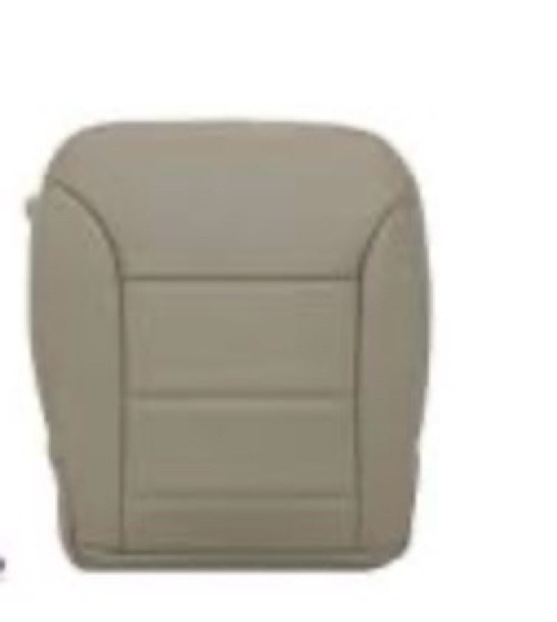 gxarts driver side bottom replacement leather seat cover tan compatible with mercedes-benz ml320 ml3