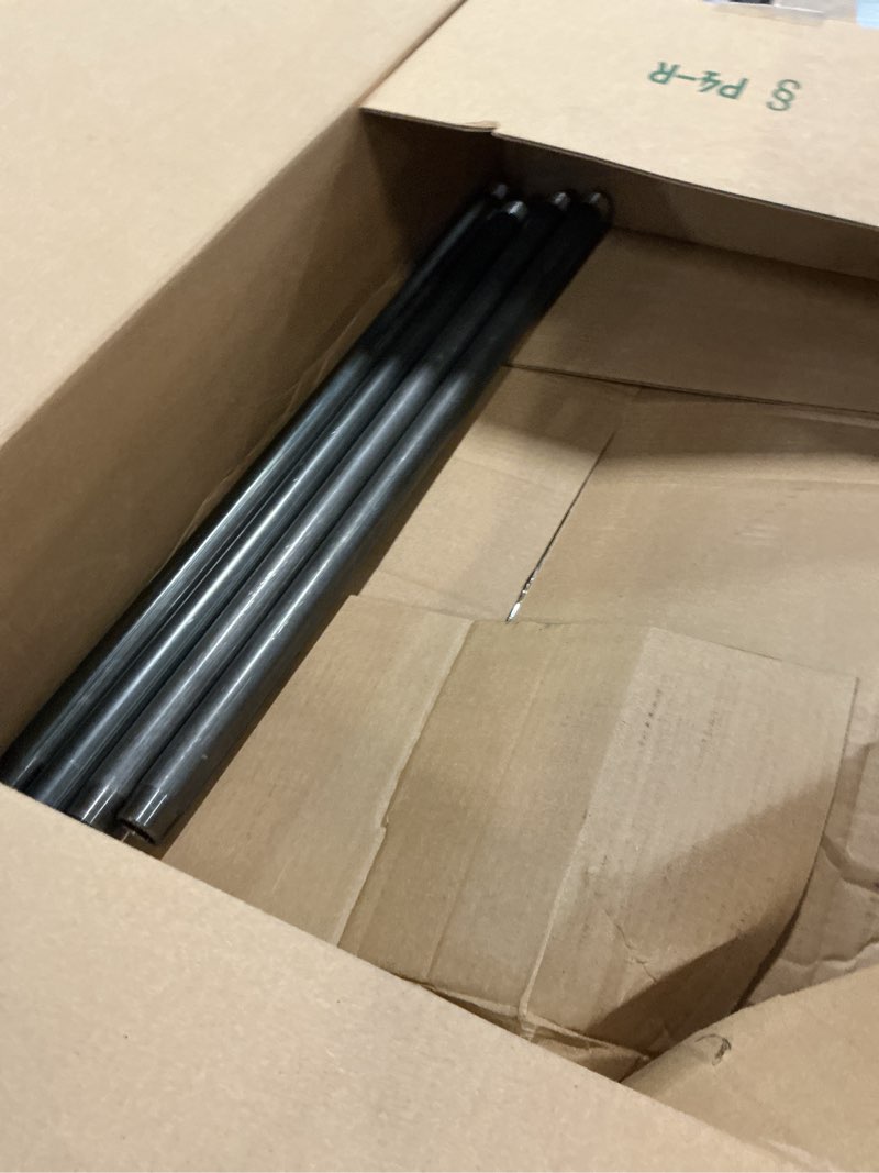Condition photo showing As Is for GeilSpace 3/4" × 24" Heavy Duty Pre-Cut Grey Metal Pipe, Industrial Steel Fits Standard 3/4 Inch Thr