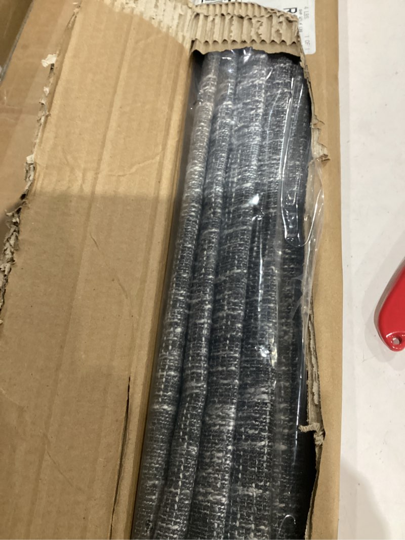 Condition photo showing Good Condition for No Tools No Drill Cordless Roman Shades for Indoor Windows 100% Blackout, for Window Size 28" W × 48" H Charcoal Charcoal 28" W × 48" H