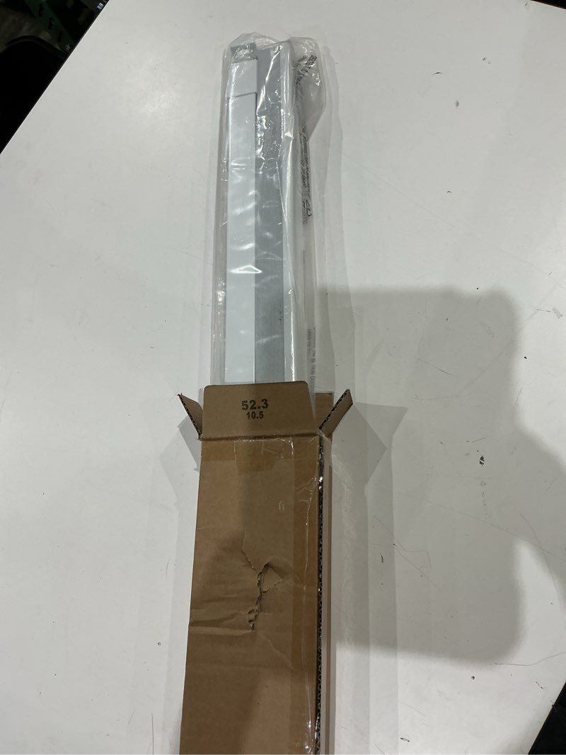 Condition photo showing Good Condition for lazblinds cordless cellular shades, no tools no drill blackout honeycomb shades pleated blinds for windows, 21'' w x 36'' h, silver white blackout-silver white 21'' w x 36'' h