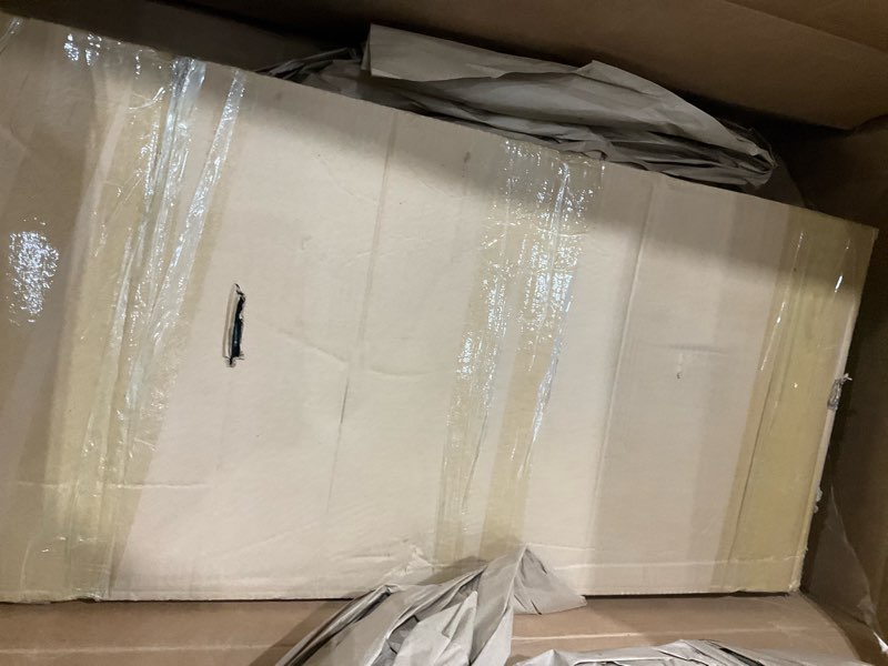 Condition photo showing New/Like New for 5-tier floor tile display stand, retail display rack for tile, building material swatch sample storage holder for exhibition hall trade show vendor events(black, height-59in)