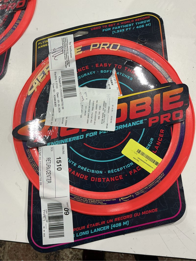 Condition photo showing As Is for aerobie pro flying disc