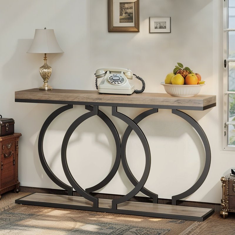 (Similar Color) Korrion 55 Console Table 