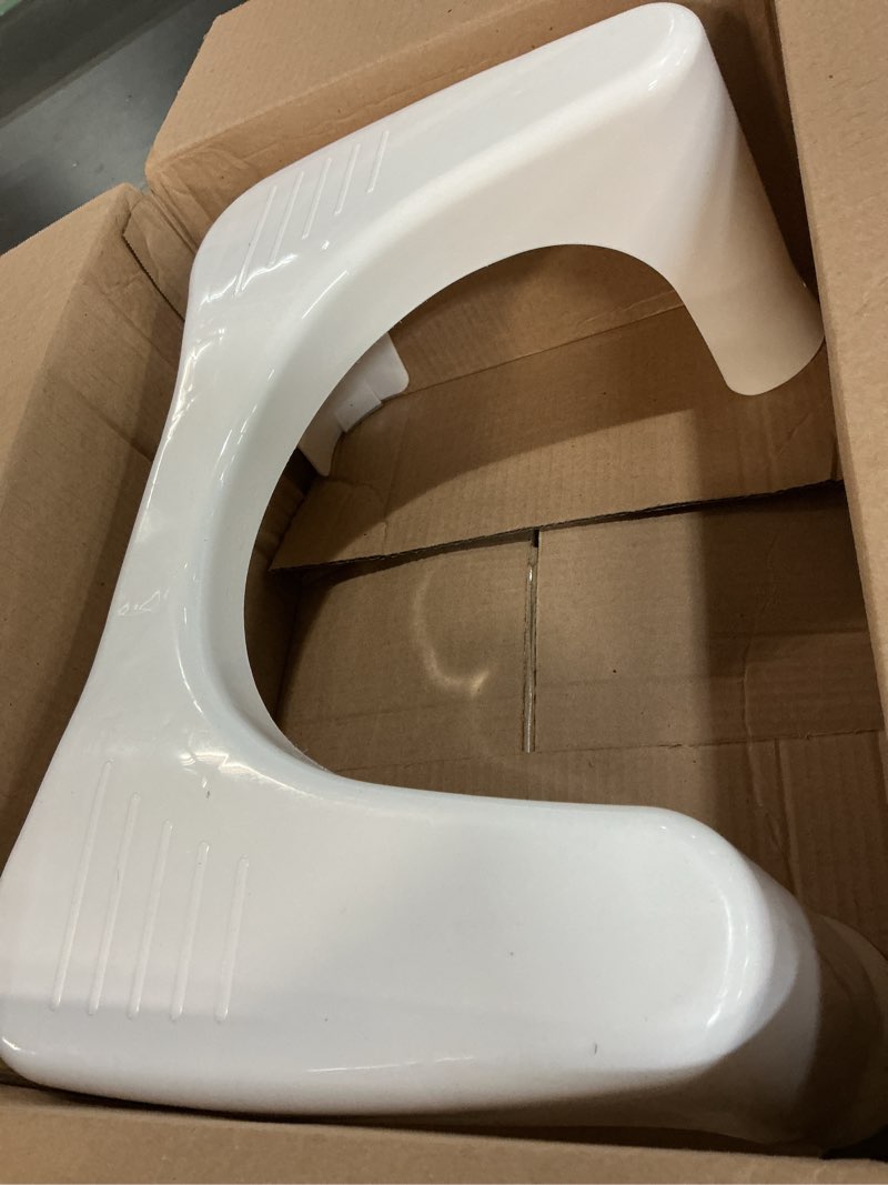 Condition photo showing Good Condition for squatty potty the original bathroom toilet stool, curve lightweight with sleek and modern design, black, 7"