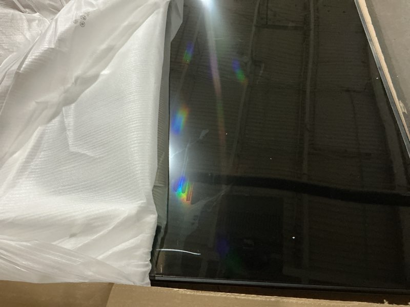 Condition photo showing As Is for screen damaged samsung 85-inch class qled q8f 4k uhd smart tv (2025 model) q4 ai processor, 100% color volume with quantum dot, airslim design, endless free content, samsung vision ai, alexa built-in 85-inch tv only
