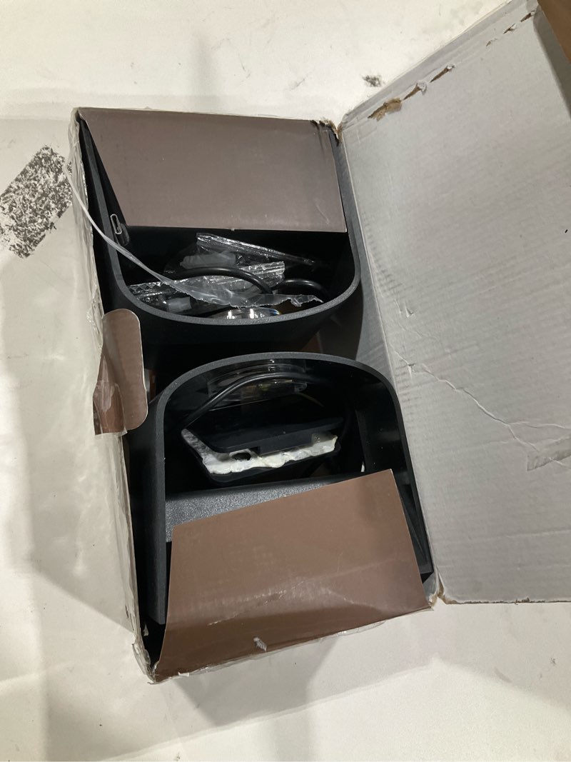 Condition photo showing Good Condition for FULEN Motion Sensor Wall Light with Remote Control 3 Colors Wireless Wall Lamp LED Indoor Up and Down Wall Sconce 5000mAh Rechargeable Battery Powered Wall Lamps Brightness Adjustable, Black 2 Pack Black - 2 Pack