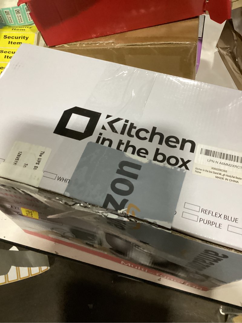 Condition photo showing New/Like New for Kitchen in the box Stand Mixer,3.2Qt Small Electric Food Mixer,6 Speeds Portable Lightweight Kitchen