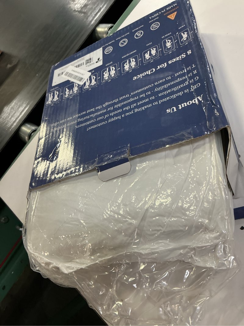 Condition photo showing Good Condition for grt waterproof mattress pad full, 100% waterproof quilted fitted mattress protector, noiseless hollow cotton mattress cover, fitted 8"-19" deep, dust proof full microfiber-white