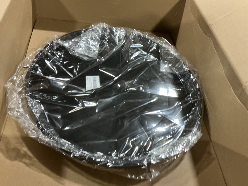 Condition photo showing As Is for Plant Saucer 16 18 20 22 Inch, 4 Pack Heavy Duty Large Plant Tray for Planter Pot, Plastic Flower Pot Saucers Drip Water Trays for Indoors and Outdoors (20 Inch)