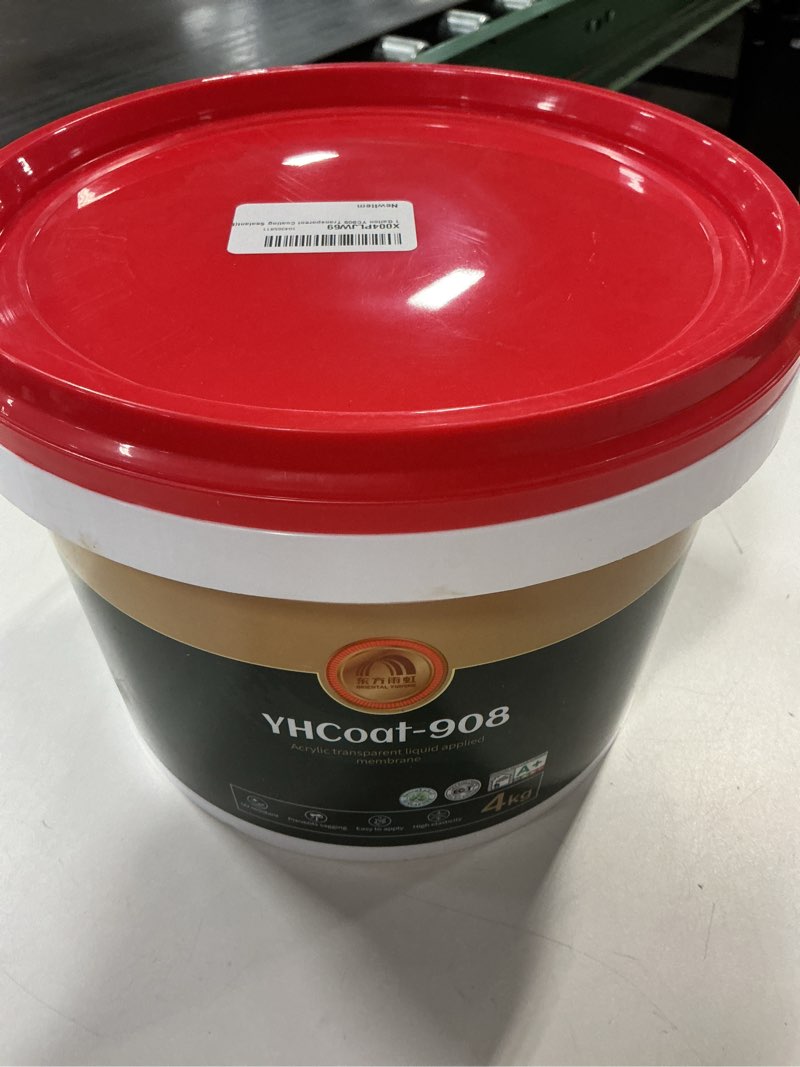 Condition photo showing New/Like New for Waterproof Sealant,UV Resistant Concrete Sealer, Transparent Acrylic Waterproof Adhesive for Roof, Wall, Indoor & Outdoor Surfaces,1 Gallon