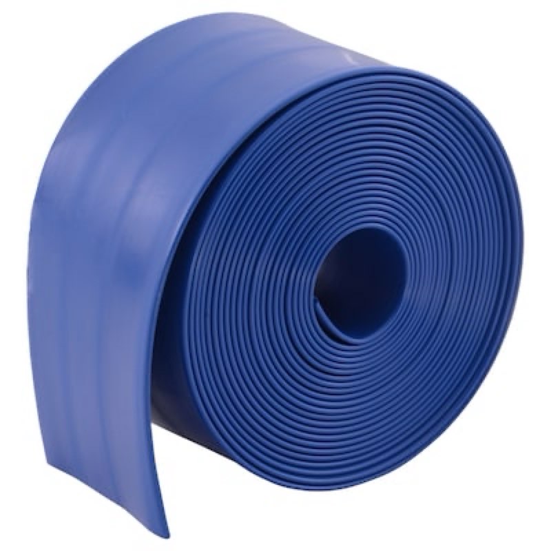 ez-flo 1-1/2-in id pvc blue flat discharge hose